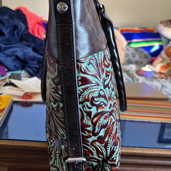 Patricia Nash Tooled Turquoise Carducci - Picture 3 of 5